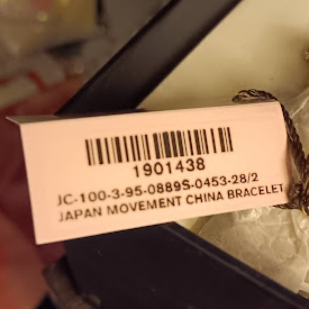 JUICY COUTURE GWEN ROSE GOLD CHRONOGRAPH WATCH~NEW - Picture 8 of 14